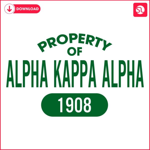 Alpha Kappa Alpha Legacy SVG Established 1908