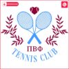 Sorority Tennis SVG Pi Beta Phi Spirit