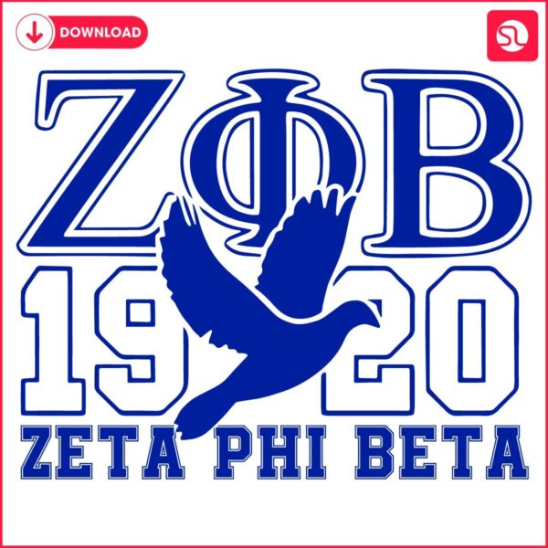 Zeta Phi Beta 1920 Celebrate with African American SVG