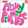 Pinky Promise SVG Groovy Alpha Kappa Alpha Sorority Style