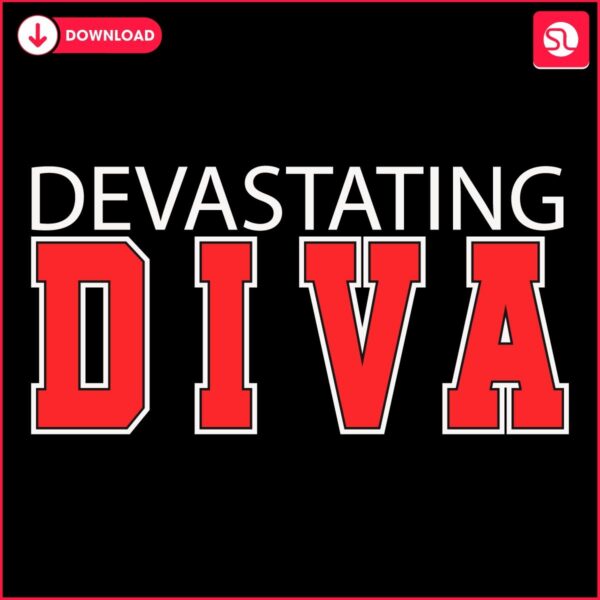 Delta Sigma Theta Sorority Devastating Diva SVG