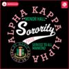 Retro Alpha Kappa Alpha Minor Hall Sorority 1908 SVG