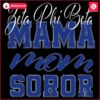 Zeta Phi Beta Soror Mom SVG Design