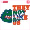 They Aint Us Florida Gators College Football SVG Design