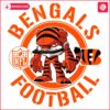 Bengals NFL Rush Zone Cartoon Character SVG Magic