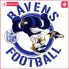 Ravens NFL Rush Zone Cartoon Character SVG Magic