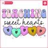 Glitter Heart Valentine SVG for Sweet Teachers