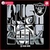 Las Vegas Raiders NFL Rush Zone Cartoon Football Logo SVG