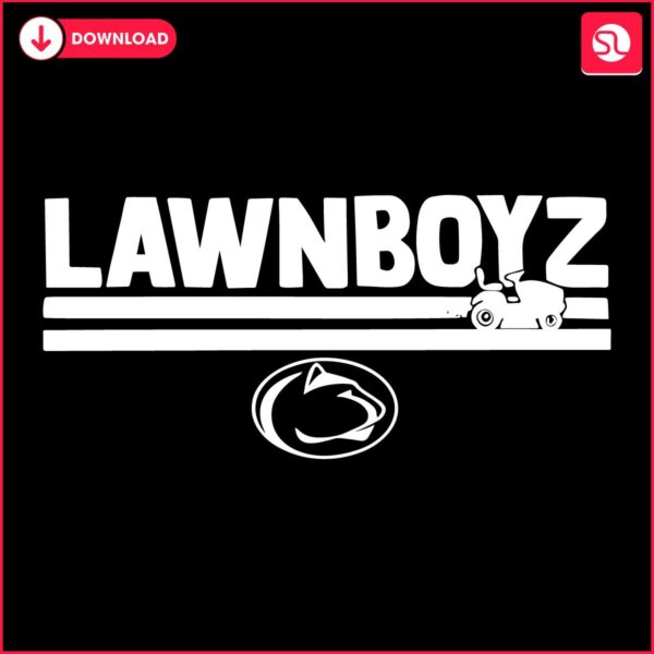 Penn State Nittany Lions Lawn Boyz Football SVG Design