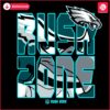 Philadelphia Eagles NFL Rush Zone Cartoon Logo in SVG Format