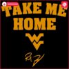 Take Me Home West Virginia Mountaineers Football SVG PNG