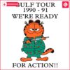 Get Set for Action Garfield Gulf Tour 199091 SVG