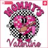 Sparkling Mommys Valentine Candy Heart PNG