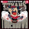 Houston Texans Tuchdown Nfl Tasmanian Devil SVG