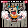 Miami Dolphins Tuchdown Nfl Tasmanian Devil SVG