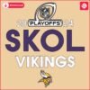 2024 Nfl Playoffs Skol Minnesota Vikings SVG