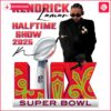 Kendrick Lamar Halftime Show 2025 Super Bowl Lix Logo PNG