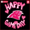 Valentines Day Carolina Panthers Happy Gameday SVG