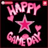 Valentines Day Dallas Cowboys Happy Gameday SVG