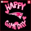 Valentines Day New England Patriots Happy Gameday SVG