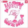 Valentines Day Tampa Bay Buccaneers Happy Gameday SVG