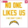 Chargers SVG Proudly Unliked and Unbothered