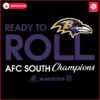 Get Set Baltimore Ravens AFC North Champs SVG