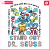 EyeCatching Dr Seuss Checkered PNG