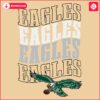 Vintage Eagles Roar Philly Football Logo SVG