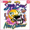 Green Bay Packers Super Bowl Champion New Orleans 1996 PNG