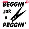 SVG Design Clothespin Pleading for a Peggin