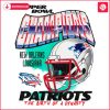 Vintage New England Patriots Super Bowl Champions PNG