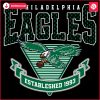 Vintage Philadelphia Eagles Logo SVG Established in 1933