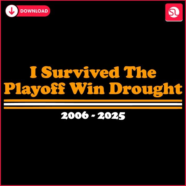 Washington Commanders I Survived The Playoff Win Drought SVG