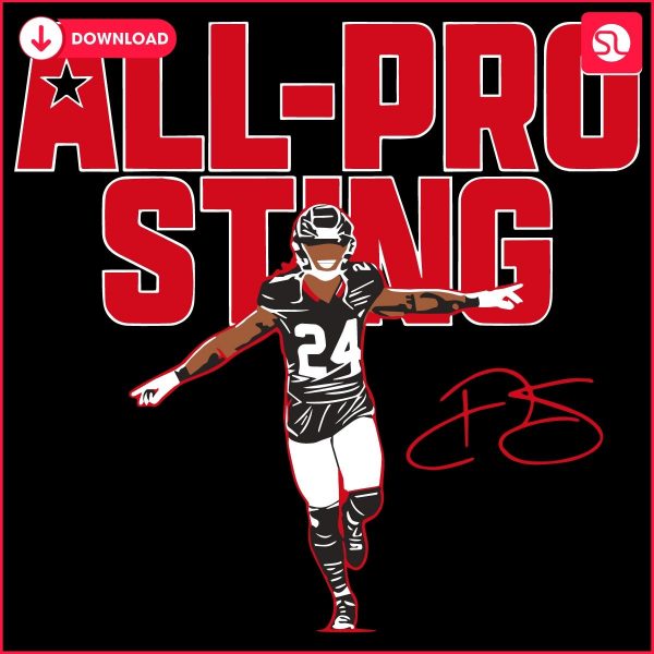 Derek Stingley Jrs AllPro Sting Stunning SVG Design