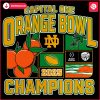 Notre Dame Wins 2025 Orange Bowl Champions SVGPNG