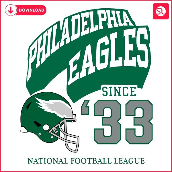 Vintage Eagles NFL SVG Philadelphia Pride Since 1933