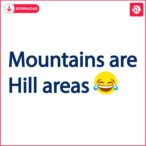 Smile Icon SVG Mountains Meet Hills