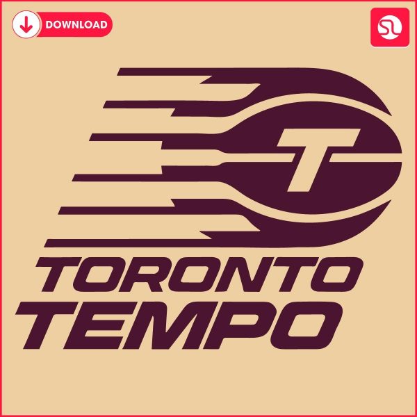 Toronto Tempo WNBA Basketball Logo in SVG Format