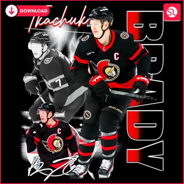 Brady Tkachuk Ottawa Senators NHL Stars in PNG Format